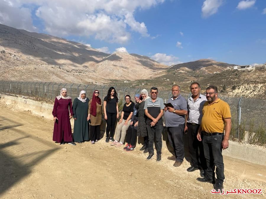 رحله تعليميه لمعلمي وعاملي مدرسة عرعره الثانويه بإرشاد الاستاذ يوسف مصري 